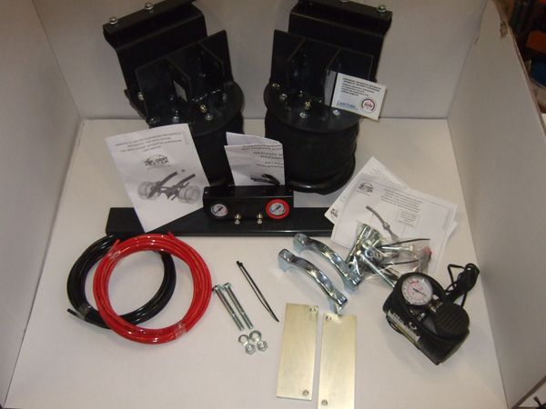 Mercedes Sprinter Bj. 2006-2018, Modelle 209-324, Radst. 3250mm, passende Zusatz-Luftfederung 8 Zoll Heavy Doppelfaltenbalg- Anlage, syst. LF1