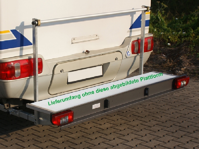 ALUTRANS prestige Grundträger universell 150kg spez. für Opel Movano Bj. 2010-2021, o. AHK