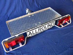 Allround Heckträger m.Transportplattf. 930 x360mm Typ UT für d. Anhängerkupplung Allround Heckträger m.Transportplattf. 930 x360mm Typ UT für d. Anhängerkupplung