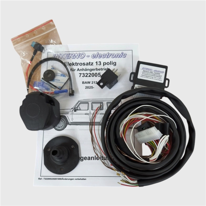13pol Elektrosatz BAW 212 2025- geeignet für BAW 212 > 2025-
