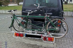 Allround Heckträger für 2 Tandem Typ UT Allround Heckträger für 2 Tandem Typ UT