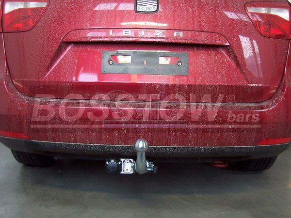 Anhängerkupplung für Seat-Ibiza Fließheck, Baureihe 2008-2015 abnehmbar