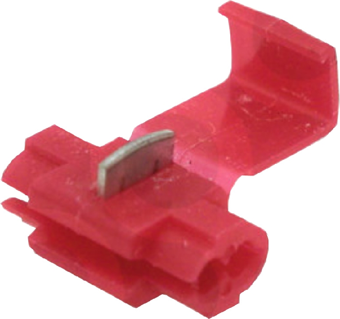 Abzweigverbinder, rot, Lieferumfang 100 Stk.