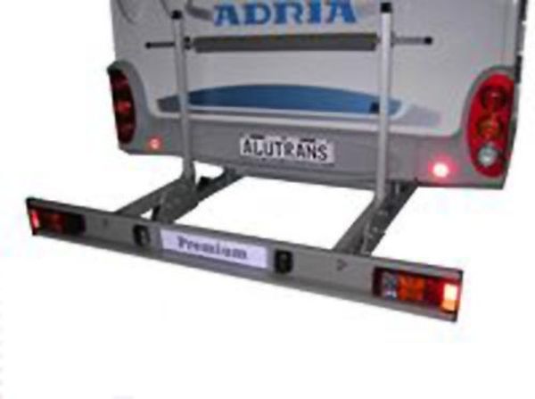 ALUTRANS Premium 1 Motorrad/ Roller, 150kg spez. für VW Crafter 4er Bj. 2006-2018, o. AHK, max. Fzg Länge 5,93m