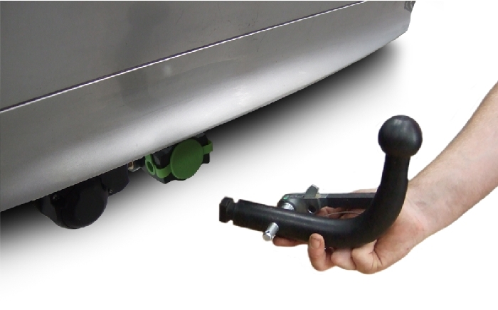 Anhängerkupplung für Renault-Clio Campus, Baureihe 2005- abnehmbar