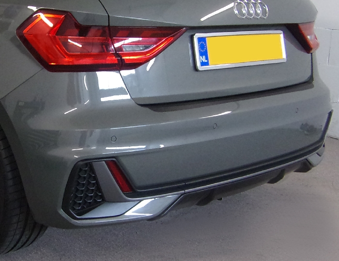 Anhängerkupplung für Audi-A1 5-Türer Sportback Typ GB, speziell S-Line, nur für Heckträgerbetrieb, Baureihe 2019-2023 V-abnehmbar
