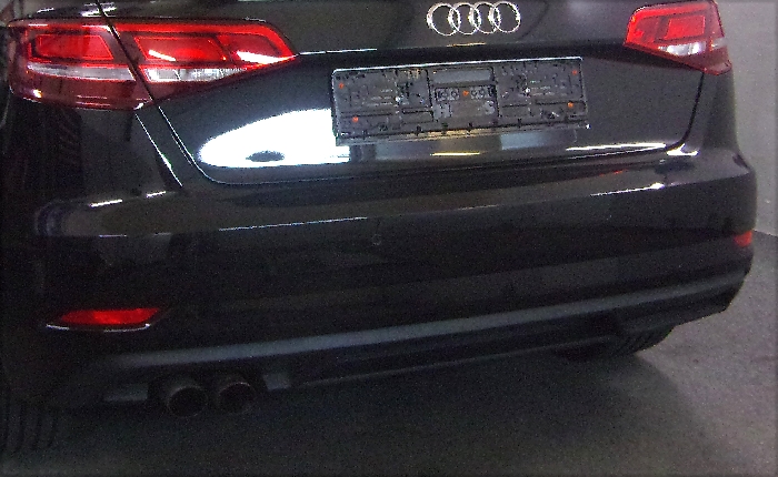 Anhängerkupplung für Audi-A3 3-Türer, Baureihe 2012-2014 V-abnehmbar