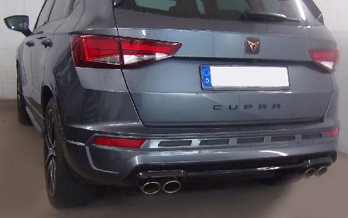 Anhängerkupplung für Cupra-Ateca vorab Anhängelast prüfen, Baureihe 2019-2023 V-abnehmbar