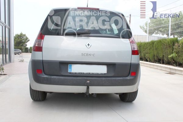 Anhängerkupplung für Renault-Scenic Scenic II, nicht für Conquest, Baureihe 2003-2008 starr