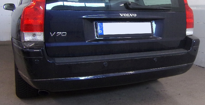 Anhängerkupplung für Volvo-V70 Kombi, ohne Niveauregulierung, Baureihe 2004-2007 starr