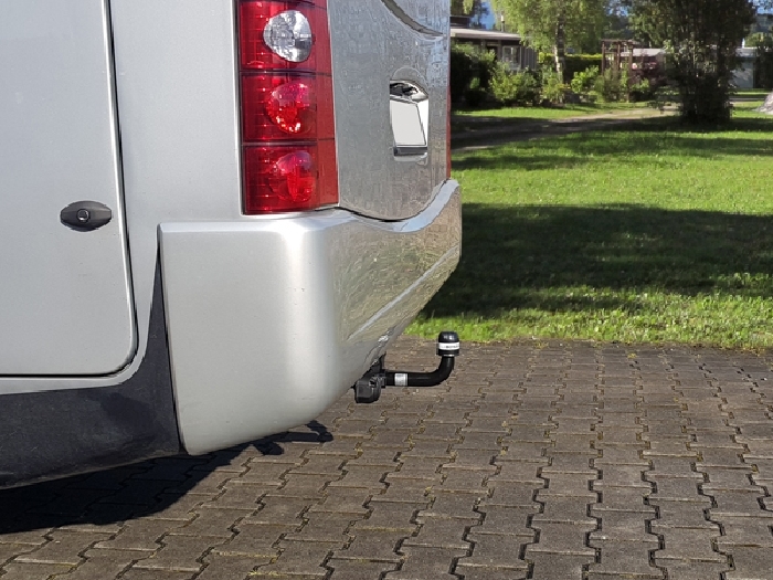 Anhängerkupplung Wohnmobil BOSStow für Iveco Daily- Bj. 1999-2006, feststehend Typ 05, Fzg mit vorh. tragf.r Rahmenverlängerung, LB 145mm