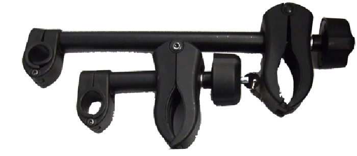 Fahrradhalter, ALUTRANS 2er Set, 1. u. 2. Fahrrad