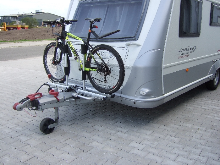 Deichselträger- Alu f. 2 Räder