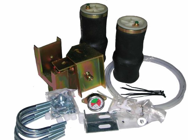 Fiat Ducato Eurochassis 244 (2002-2005), passende Zusatz-Luftfederung 2er Rollbalg- Anlage, (bis 2.300kg Achslast), syst. LF2
