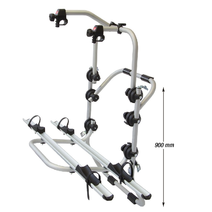 Ford S-Max ohne Glasdach, 5-T Kombi Bj. 2010-2014, kompatibler Fabbri Fahrradträger f. E- Bike- Elektrofahrrad - für Heckträger für Ford Ford S-Max ohne Glasdach, 5-T Kombi Bj. 2010-2014 kompatibler 2er E-Bike Träger