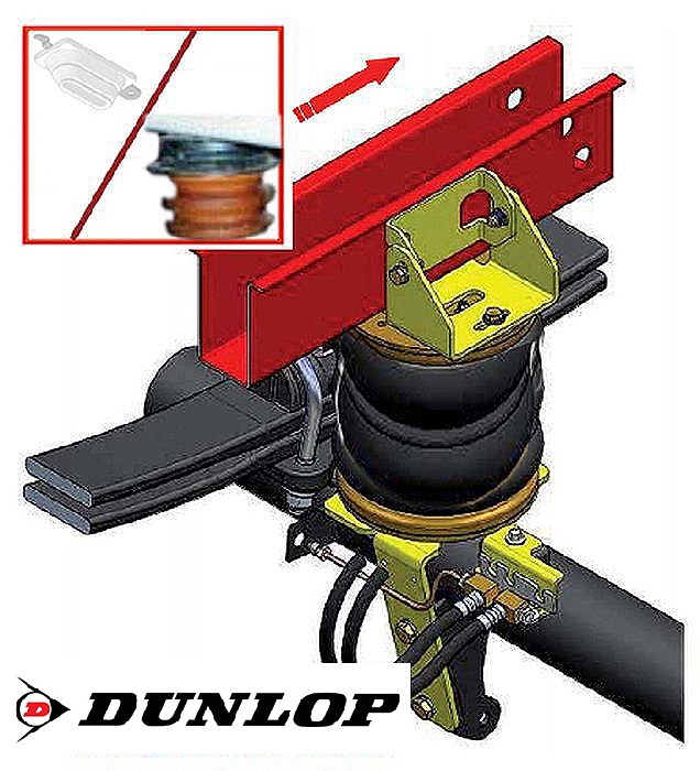 Ford Transit, Heckantrieb mit Zwillingsbereifung, Baujahr 2014-2019, passende Zusatz-Luftfederung 8 Zoll Doppelfaltenbalg- Anlage, syst. LF3- zzgl. Montagekosten bei uns im Haus.