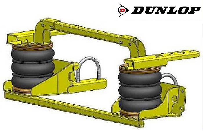 Iveco Daily 35C-50C Bj. 2000-2006, mit ABS, passende Zusatz-Luftfederung 8 Zoll Zweikreis Faltenbalg- Anlage, syst. LF3- zzgl. Montagekosten bei uns im Haus.