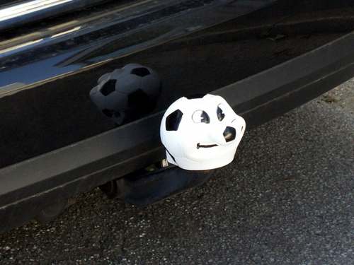 Kugelkappe Typ Fussball schw.