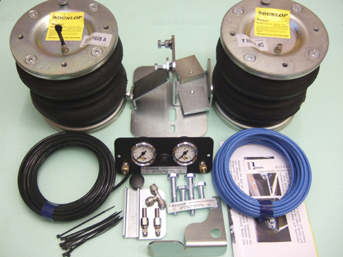 Mercedes Sprinter Bj. 2006-2018, Modelle 413-524 kompatible Zusatz-Luftfederung 8 Zoll Zweikreis Doppelfaltenbalg- Anlage, syst. LF3- zzgl. Montagekosten bei uns im Haus.