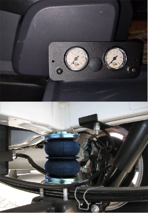 Citroen Jumper Eurochassis 230 (1994-2001), FZG. m. ABS, passende Zusatz-Luftfederung 8 Zoll Zweikreis Doppelfaltenbalg- Anlage Dunlop, syst. LF3