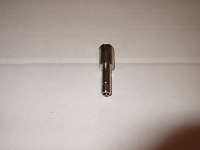 (LF3) Übergangsadapter 6mm auf 5mm Schlauch Einsteckreduzierer kurz ca. 33mm