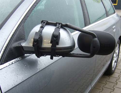 Volvo S40 Bj. 04.2007- kompatibler Quick Lock RK Reich Wohnwagenspiegel u. Caravanspiegel
